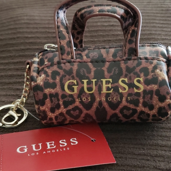 Guess Other - New guess keychain w/storage